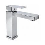 Monomando para Lavabo Cromo Meer MZM4129