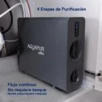 Purificador de Agua Ósmosis Inversa sin Tanque 4 Etapas Aquapur WF-240 - Imagen 9