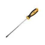 Desarmador Mango Bimaterial con Punta Plana 1/4" x 6" (6.3 x 152 mm) Santul 7093