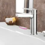 Monomando Corto para Lavabo Cromo Contract Basic 13 CM Tecnobath TB30.011 - Imagen 2