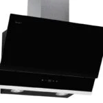 Campana de Pared tipo Pantalla con Cristal Templado Negro 60cm Nuur CAMEXPA60VT - Imagen 2