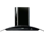 Campana de Pared Acero Inoxidable Negro 87cm Supra Skyfall - Imagen 3