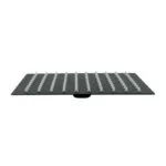 Regadera Padua Cuadrada 20 cm Negro Mate Metalflu 10897 - Imagen 2