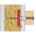 Blister Anclaje para Panel de Yeso Duotec 10 + Tornillo (2 pzas + 2 tornillos) Fischer 539027 - Imagen 4