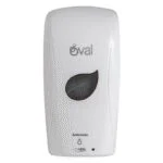 Despachador de Jabón en Gel Automático 1 lt Humo con Blanco Oval DV051