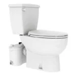 Kit Bomba para Baño Completo Sanibest Pro + WC Alargado Incluye Asiento Cierre Lento Saniflo SF080-SF005-SF087