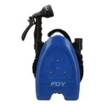 Manguera Plana para Jardín 15m con Pistola para Riego y Portamanguera Foy MPP15F