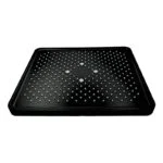 Regadera Rectangular 26X24cm Negro RT3001N - Imagen 2