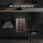 Cava Enfriadora de Vino 8 Botellas Nuur CAVA8 - Imagen 7