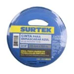 Cinta Masking Tape Azul 19mm x 50m Surtek 138081 - Imagen 2