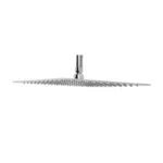 Regadera Cuadrada Plato Ancho 12"x12" (30 cm x 30 cm) Ultraplana de Chorro Fijo H-3011 Helvex