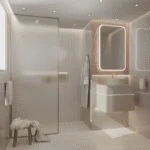 Paquete Aura Morea Monomandos + Regadera + Accesorios y Lavabo Helvex AURA-MOREA1 - Imagen 11
