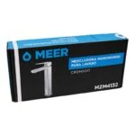 Monomando Alto para Lavabo Cromo Meer MZM4132 - Imagen 4