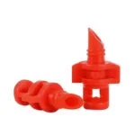 Micro Spray Rojo 360° 1.6mm 91-127 l/h Bolsa de 100 Piezas Wade Rain SJ360 - Imagen 2
