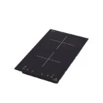 Parrilla de Inducción Magnética de 2 Quemadores Verticales Empotrable 30cm 110V Supra DUE-V