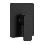 Monomando para Regadera ABS Negro Mate Meer MZR-019MP