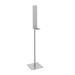 Pedestal para Dosificadores de Jabón o Gel de Acero Inoxidable Acabo Satinado 142 cm de Altura Helvex PD-01-AI