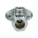 Llave de Control Angular Latón de Barril Cierre Compresión Cromo Coflex IP-104 - Imagen 3