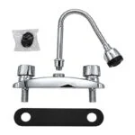 Mezcladora Flexible para Fregadero Cromo Meer MZF8523FC - Imagen 3