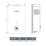 Calentador Instantáneo 7 l/min 1 Servicio Gas Natural SMART 7 Bosch 7736506124 - Imagen 9
