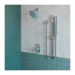 Regadera Multichorro 5"con Brazo y Chapetón H-3300 Helvex - Imagen 2