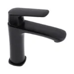Monomando Corto para Lavabo Cassia Negro Mate Urrea 9433LU.2 - Imagen 2