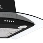 Campana de Pared Acero Inoxidable Negro 60cm Supra CC-60-BLACK - Imagen 2