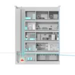 Bomba Trituradora para Drenaje (Aguas Negras) para Uso Residencial y Comercial Sani Cubic 2 SF029 - Imagen 3