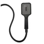 Regadera de Mano 3 Piezas Negro RM501N
