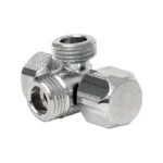 Llave de Control Angular con 2 Salidas 1/2" Coflex IP-137