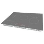 Parrilla de Inducción Magnética Negro Mate de 5 Quemadores (Zona Flex) 77cm 220-240V Nuur PARIN577-BM - Imagen 4