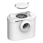 Kit Bomba para Medio Baño Sanitop Up + WC Alargado Incluye Asiento Cierre Lento Saniflo SF027-SF005-SF087 - Imagen 4