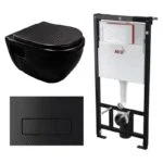 Kit Tanque Oculto A101, Taza Suspendida WC003N y Pulsador M578 Tecnobath-Alcaplast PWCS10-SADRO
