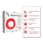 Cable THW-LS/THHW-LS CE RoHS Calibre 10 AWG Blanco Bobina de 500 Metros IUSA 301161 - Imagen 3