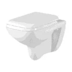 Kit Tanque Oculto A101, Taza Suspendida WC-014 y Pulsador M271 Tecnobath-Alcaplast PWCS13-SADRO - Imagen 2