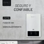 Calentador Instantáneo de 16 l/min 3 Servicios Gas LP Nuur - Imagen 2