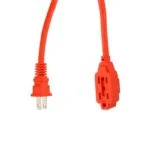 Extensión Electrica Reforzada 2 x 16 AWG Naranja 5 metros Sanelec 2408 - Imagen 2