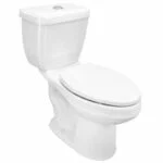 WC Elongado de Trampa Expuesta 4.8 LPD Taza y Tanque Blanco Helvex WC DRAKAR16