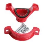 Tee Mecánica Ranurada UL/FM 6" x 2-1/2" 300psi Lede 795-116 - Imagen 3