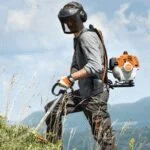 Desbrozadora a Gasolina 2.1 HP Vástago Recto y Manillar al Frente Uso Frecuente con Autocut C 26-2 Stihl FS 235 R - Imagen 2