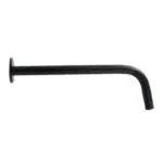 Brazo para Regadera Redondo 40cm Negro Mate Metalflu 27314