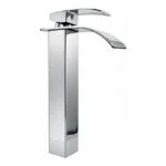Monomando Alto para Lavabo Cromo Meer MZM4139