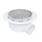 Coladera con Plato Anti filtraciones con Rejilla y Bisel de Acero Inoxidable 1 Salida 2" Fleximatic 2626