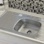 Fregadero Empotrar 144 x 54cm 1 Tina Doble Escurridor EB Tecnica C-203N - Imagen 2