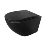 Kit Tanque Oculto A101, Taza Suspendida WC15NEGRO y Pulsador M578 Tecnobath-Alcaplast PWCS19-SADRO - Imagen 2