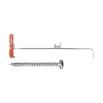 Blister Anclaje para Panel de Yeso Duotec 10 + Tornillo (2 pzas + 2 tornillos) Fischer 539027 - Imagen 2