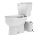Kit Bomba para Baño Completo Sanipro Up + WC Alargado Incluye Asiento Cierre Lento Saniflo SF034-SF005-SF087 - Imagen 2