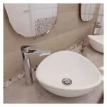 Monomando Alto de Lavabo Lusitania Sin Contra Cromo LUS-101 Helvex - Imagen 2