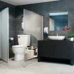 Kit Bomba para Baño Completo Sanibest Pro + WC Alargado Incluye Asiento Cierre Lento Saniflo SF080-SF005-SF087 - Imagen 2