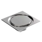 Rejilla Instala Fácil 10x10x4.67cm con Check Anti-olores de Acero Inoxidable 2315 Fleximatic